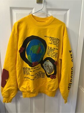 Kid Cudi Man on the Moon III: The Chosen Graphic Planet Crewneck Sweatshirt